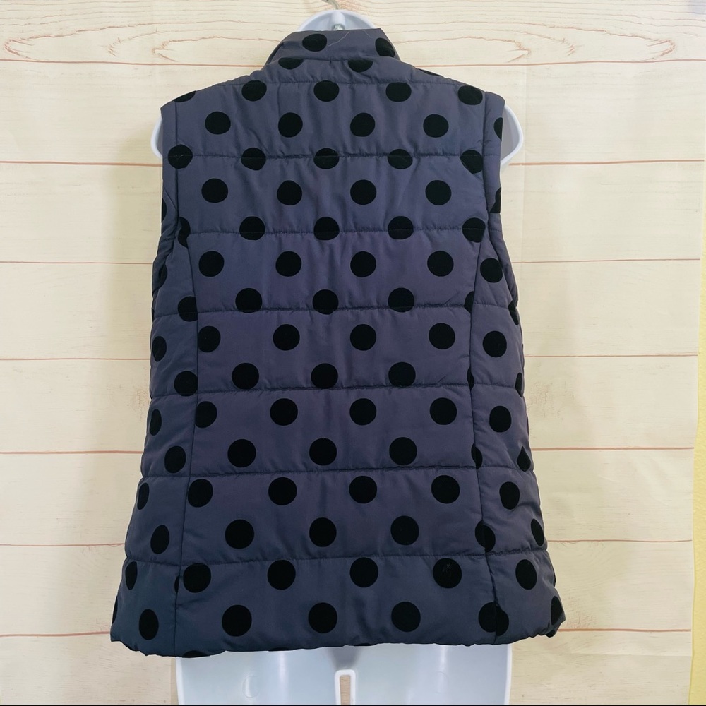 Kenneth Cole New York - Quilted Vest w/velvet dots - Picture 6 of 10